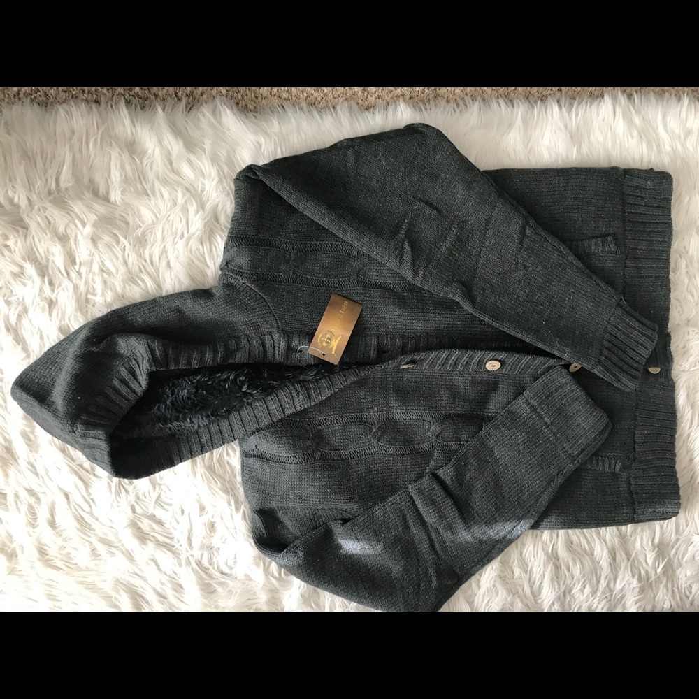 Brand New Ministry of Fashion Fur Lined Hoodie